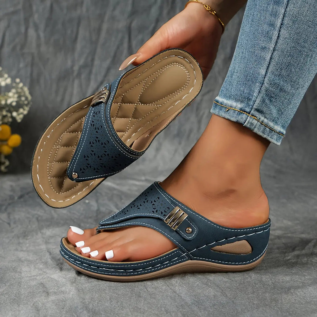 Joséphine | Sandales orthopédiques entredoigt femme