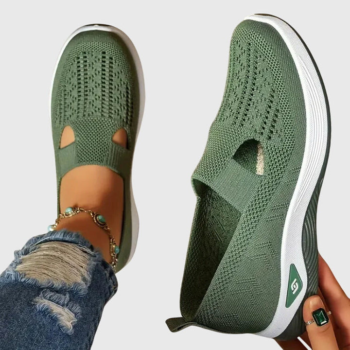 Véra | Baskets slip-on aérées femme