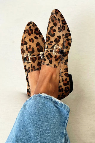 Léonora | Mocassins Léopard Chic