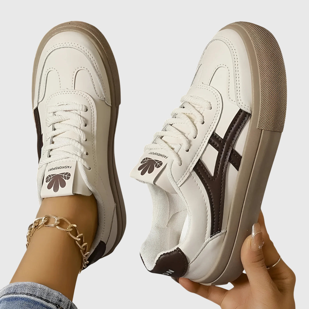 Dalia | Baskets casual contrast femme