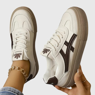 Dalia | Baskets casual contrast femme