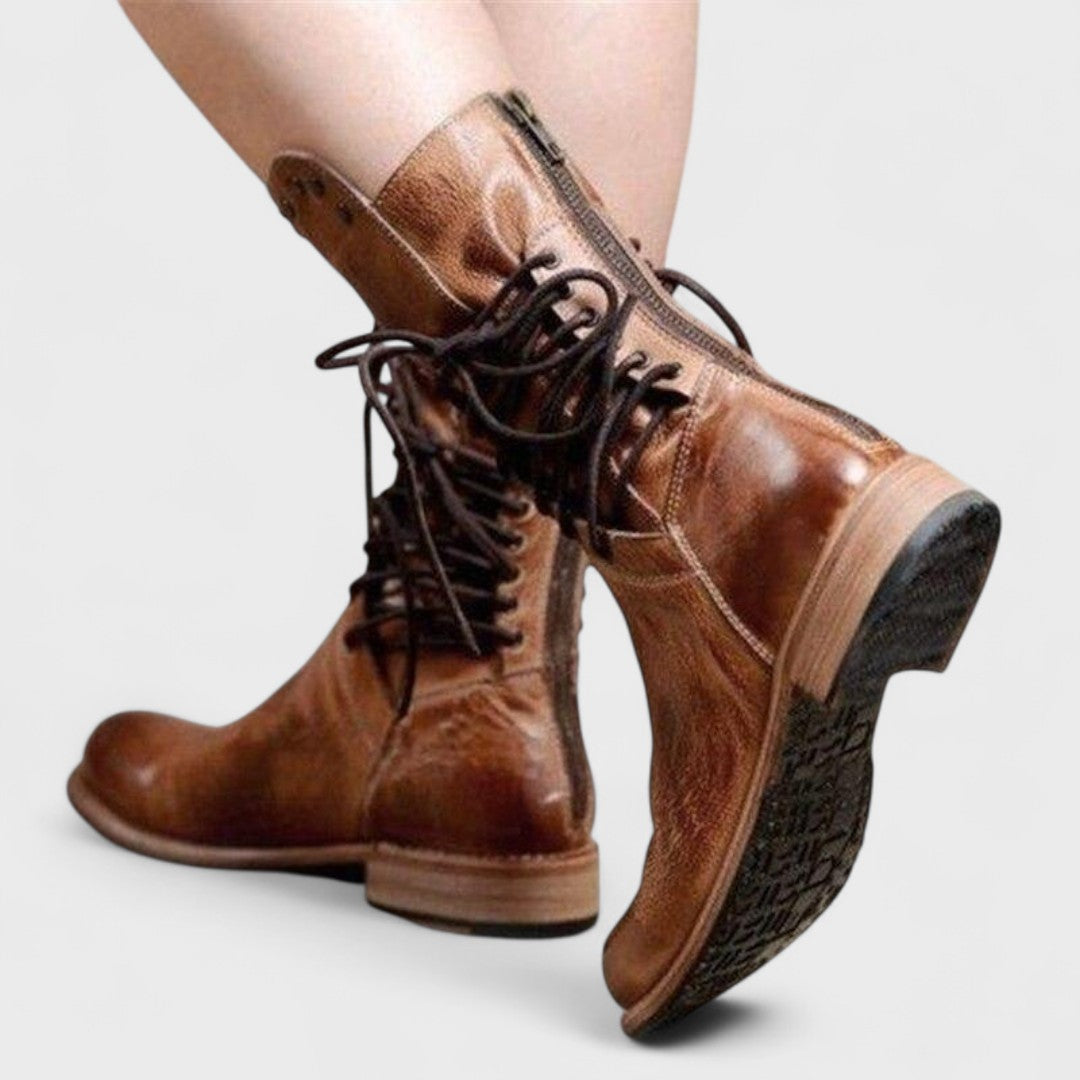 Romane | Bottines lacées vintage femme