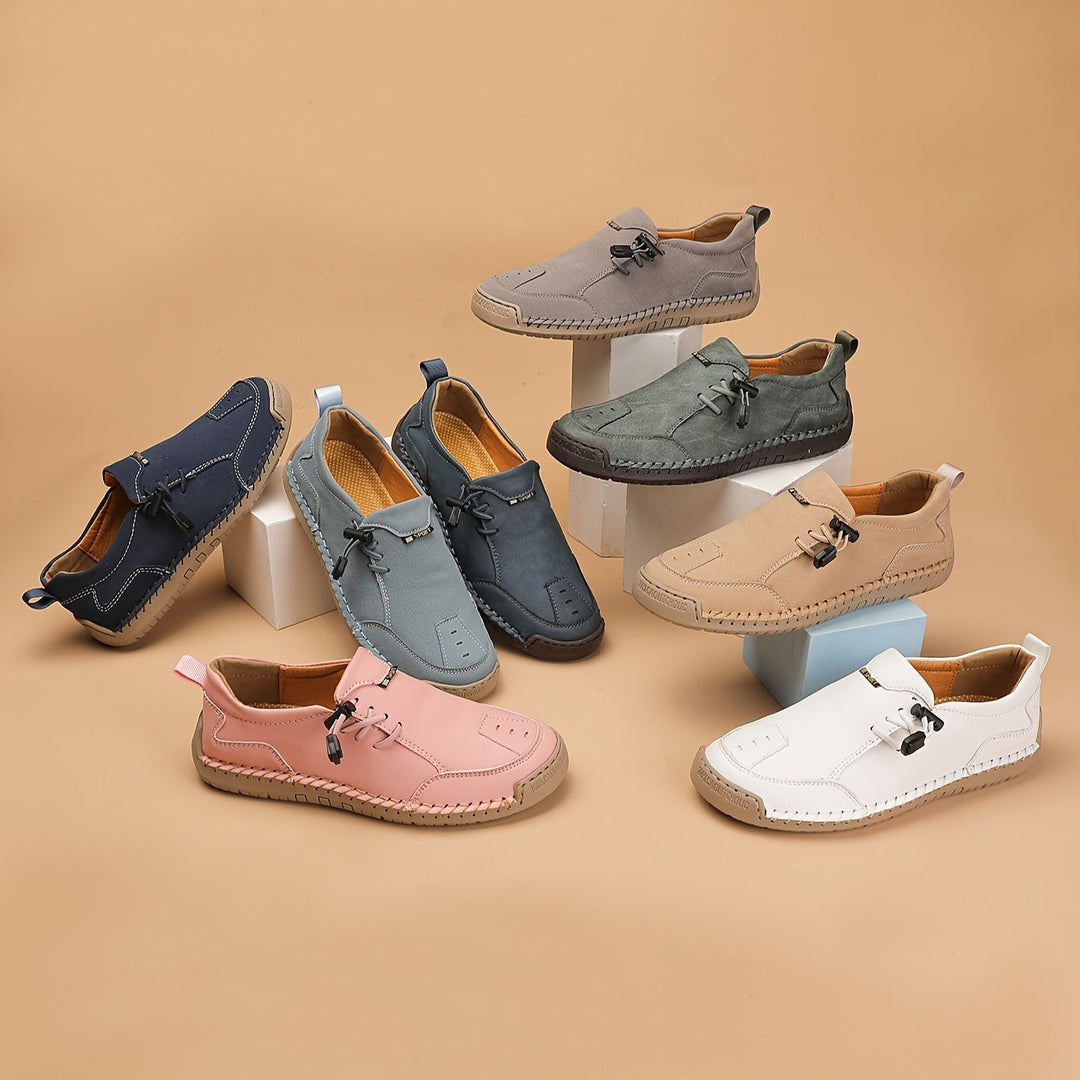 Louna | Baskets slip-on confort naturel femme