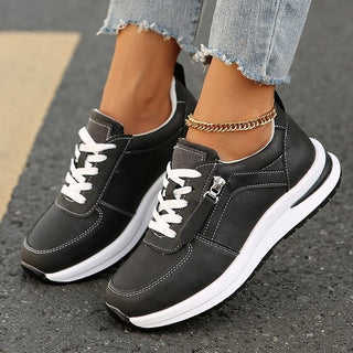 Nina | Baskets zip sport chic femme