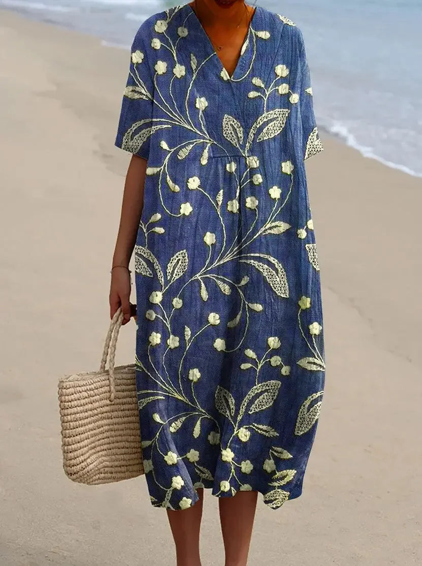 Valerie | Robe Florale Vintage Femme