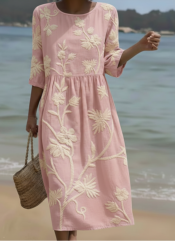 Violette | Robe Florale Élégante Femme