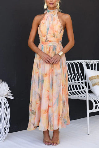 Florence – Robe longue fleurie