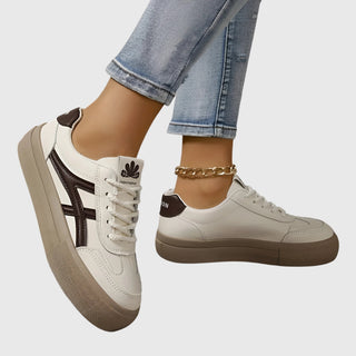 Dalia | Baskets casual contrast femme