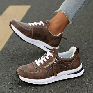Nina | Baskets zip sport chic femme