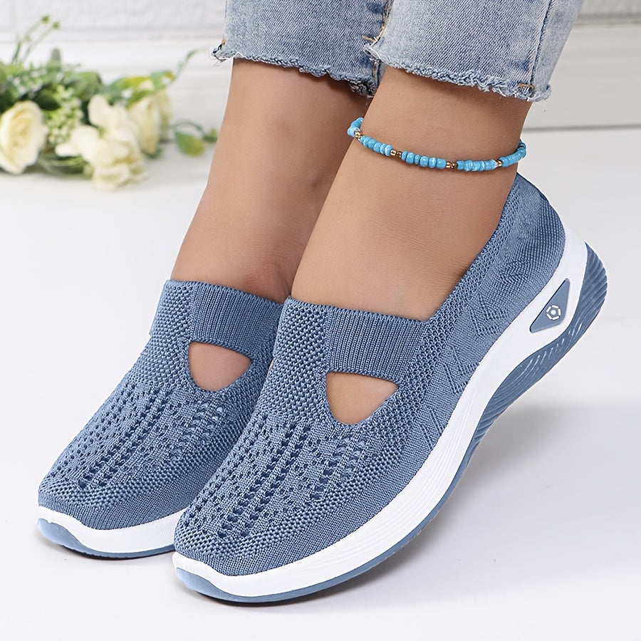 Olina | Baskets slip-on respirantes femme
