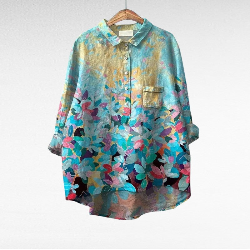 Eulalie | Blouse florale élégante femme