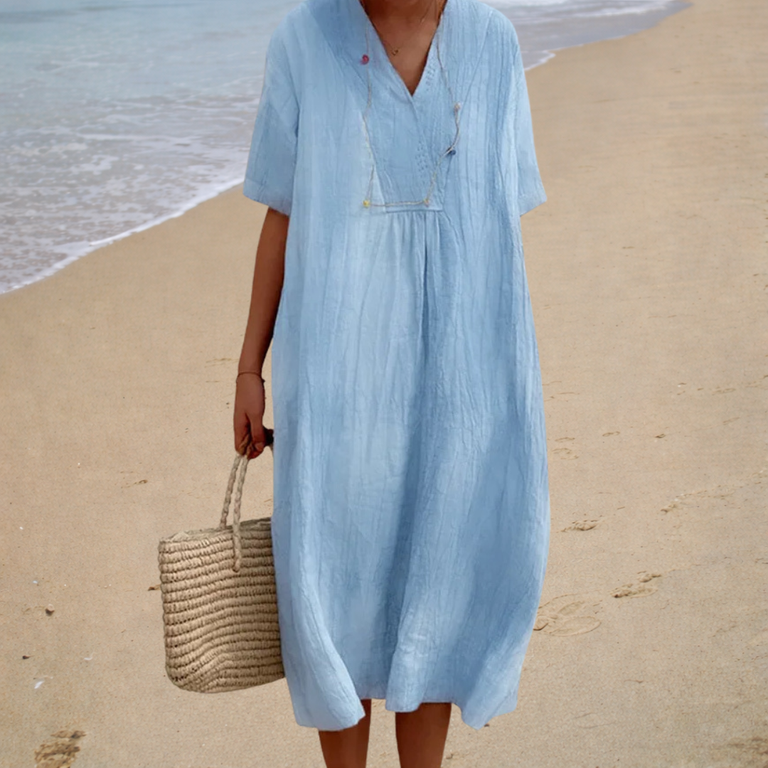 Suzanne | Robe Longue Décontractée Femme