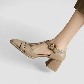 Solène | Chaussures Mary Jane T-Bar vintage femme