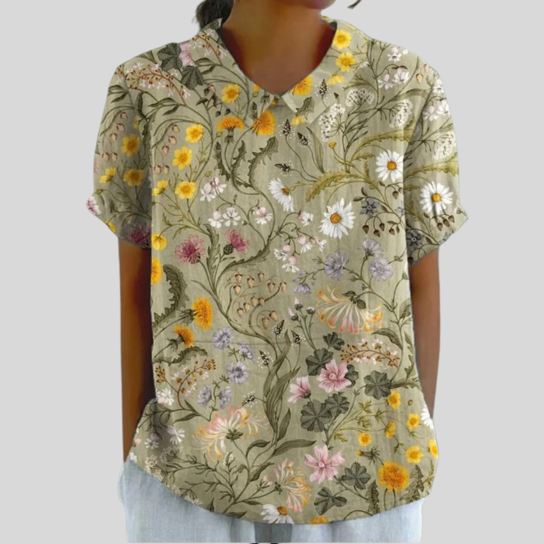 Victoire | Blouse jardin champêtre femme
