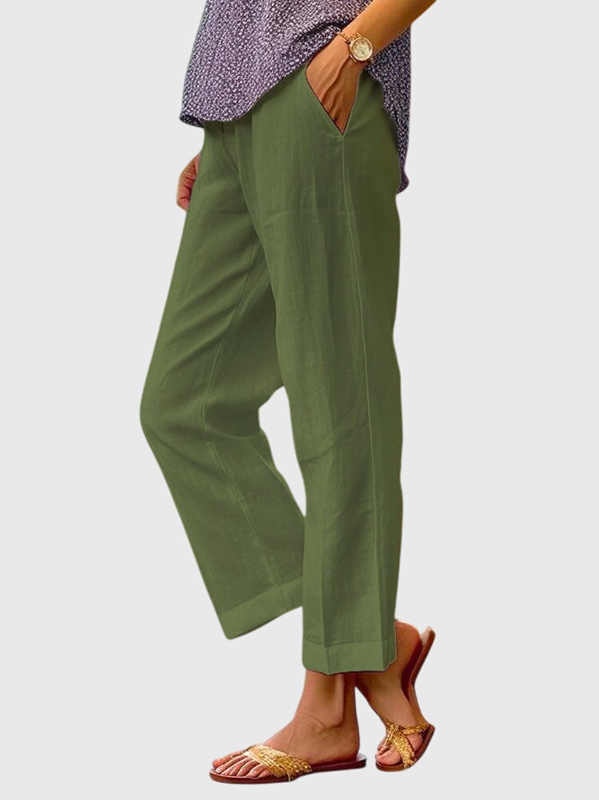 Élise | Pantalon droit femme intemporel