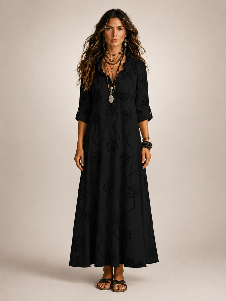 Merle — Robe d'été fleurie femme
