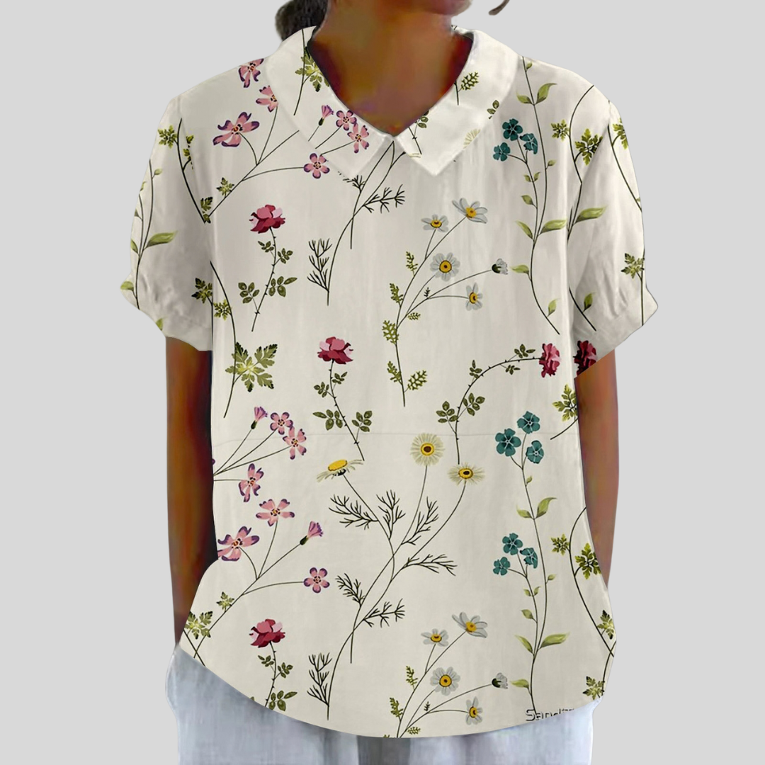 Béatrice | Blouse botanique fine femme