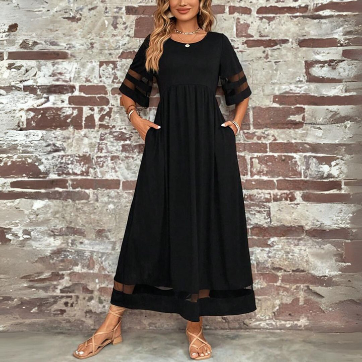 Aubrey | Robe midi flatteuse et lissante pour le ventre femme