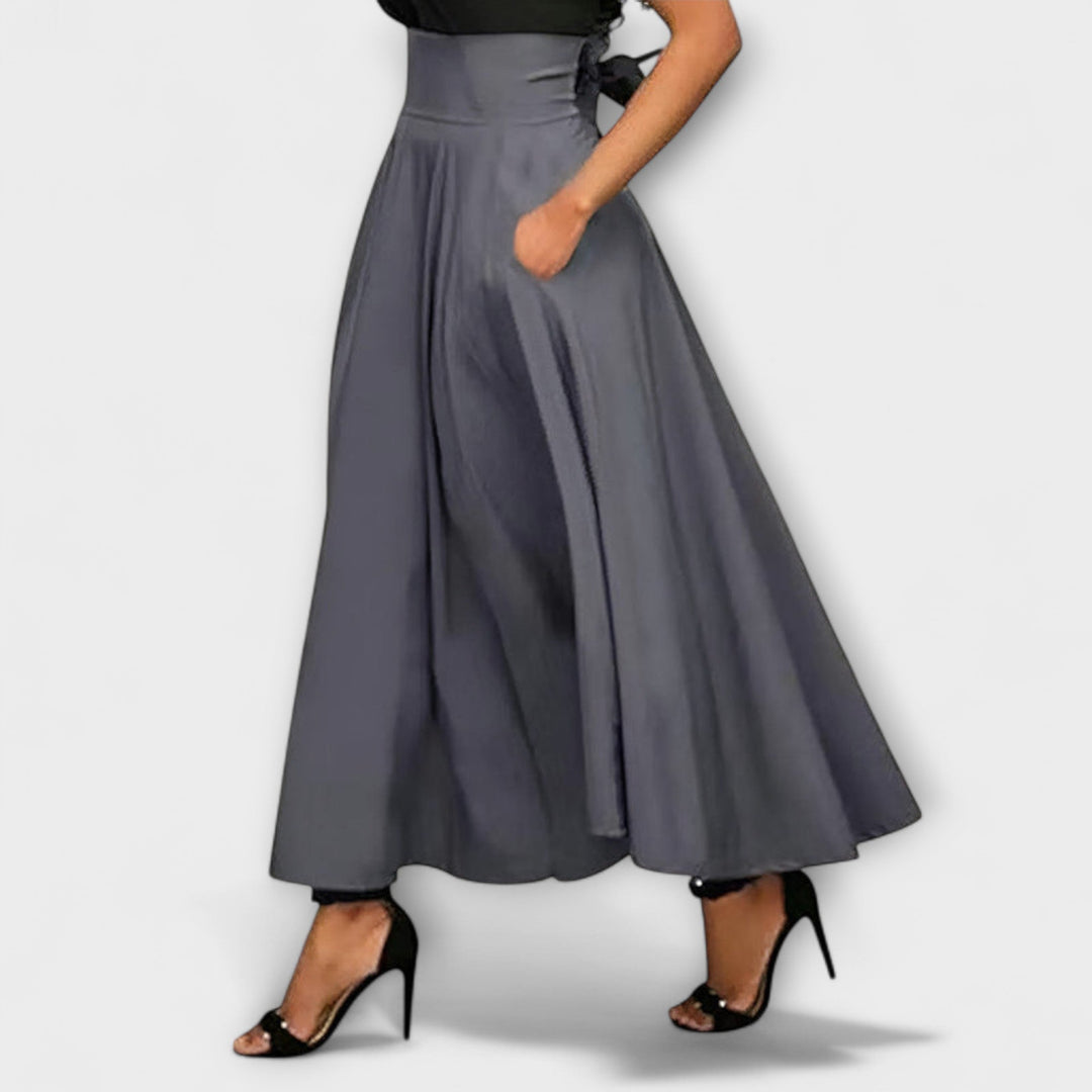 Isabeau | Jupe longue fluide femme