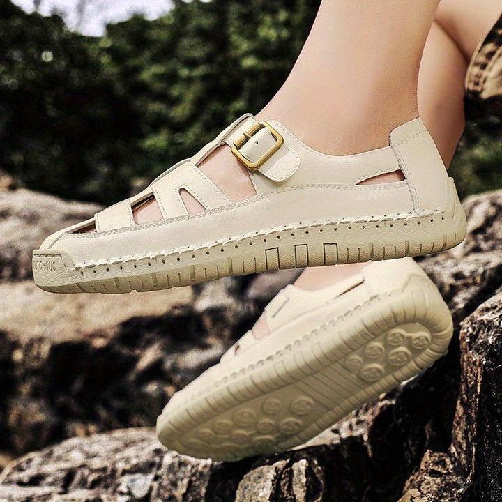Thérèse | Chaussures orthopédiques tressées femme