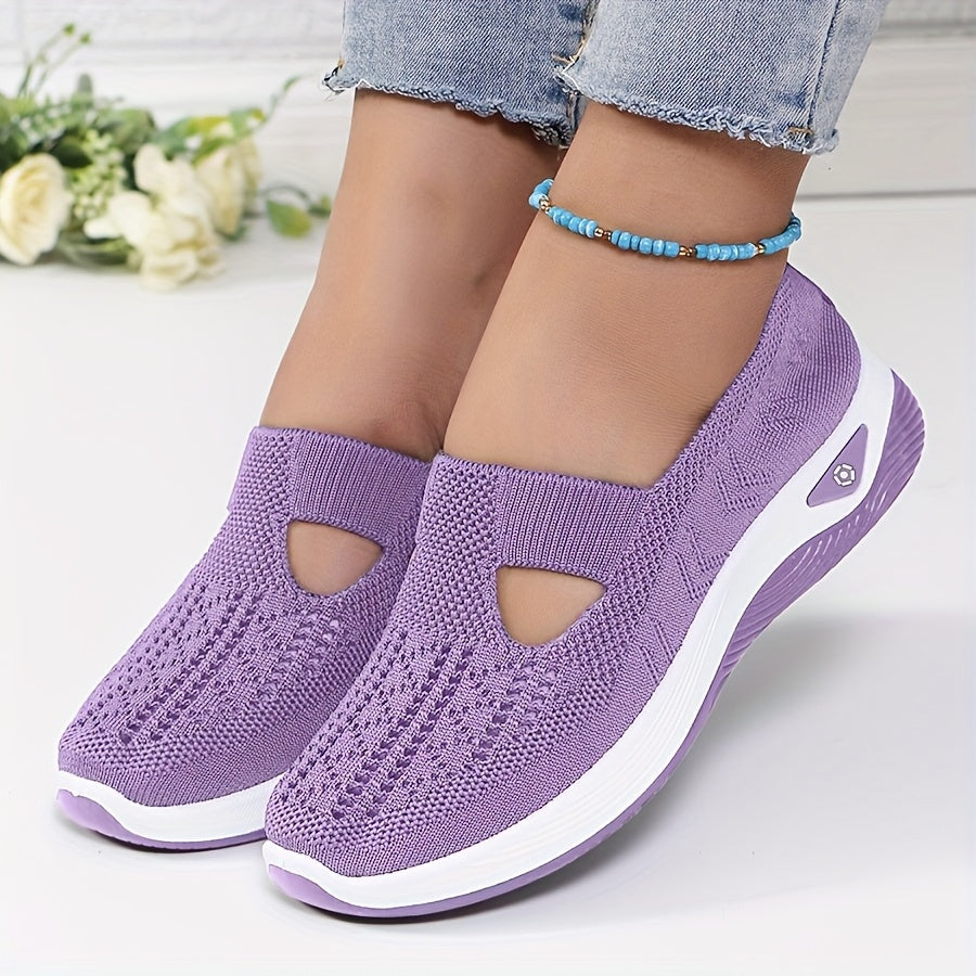 Olina | Baskets slip-on respirantes femme