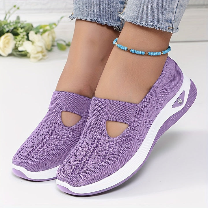 Olina | Baskets slip-on respirantes femme