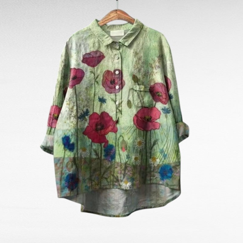 Thaélys | Blouse champêtre élégante femme