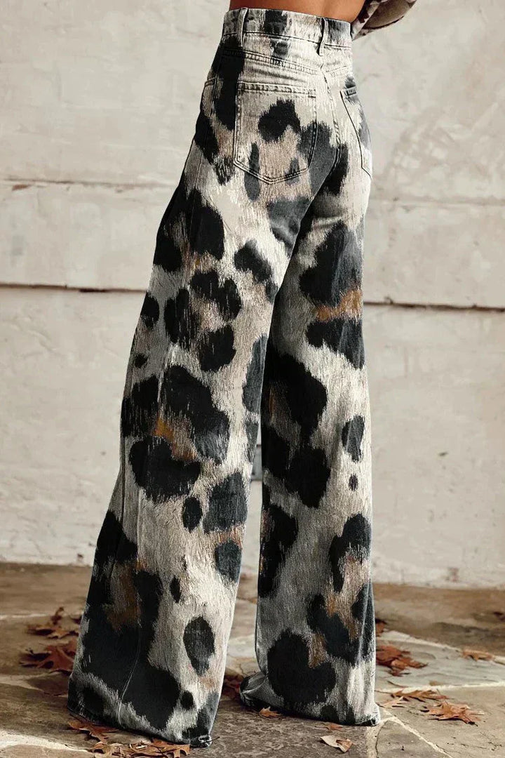 Gaëlle | Pantalon imprimé sauvage femme