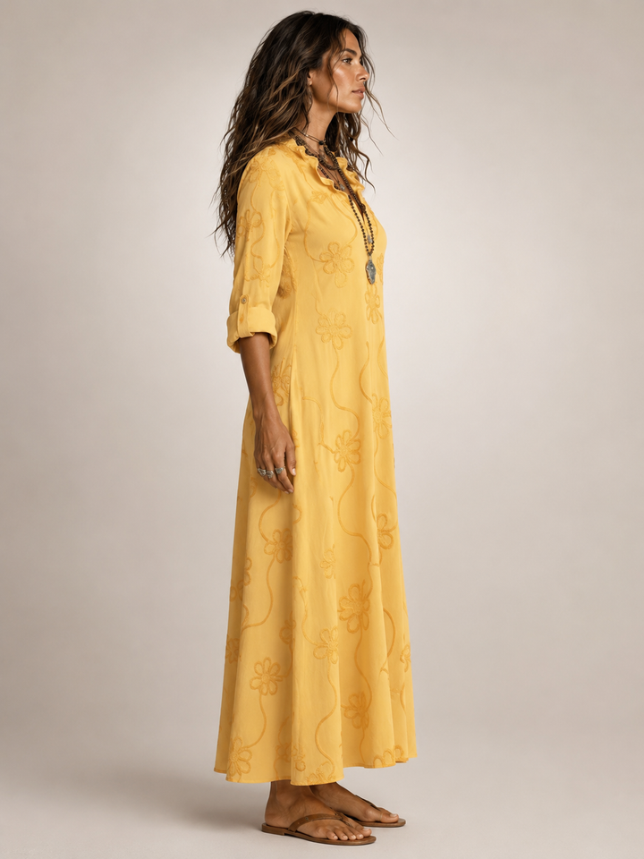 Merle — Robe d'été fleurie femme