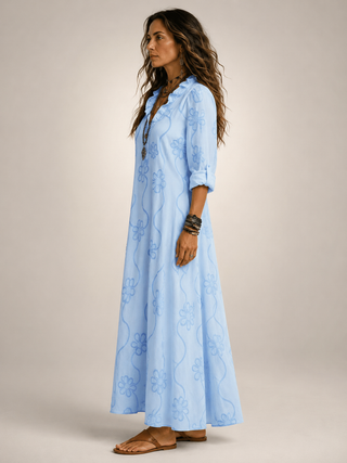 Merle — Robe d'été fleurie femme