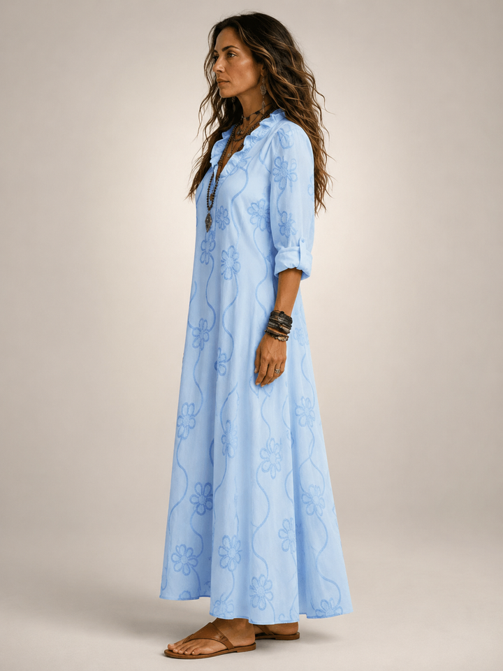 Merle — Robe d'été fleurie femme