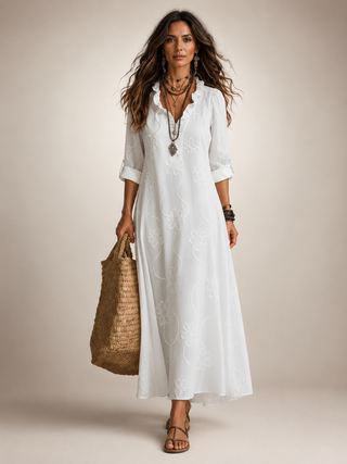 Merle — Robe d'été fleurie femme