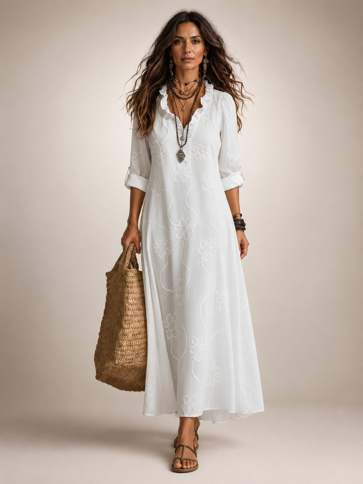Merle — Robe d'été fleurie femme