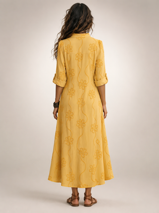 Merle — Robe d'été fleurie femme