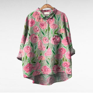 Esmée | Blouse florale artistique femme