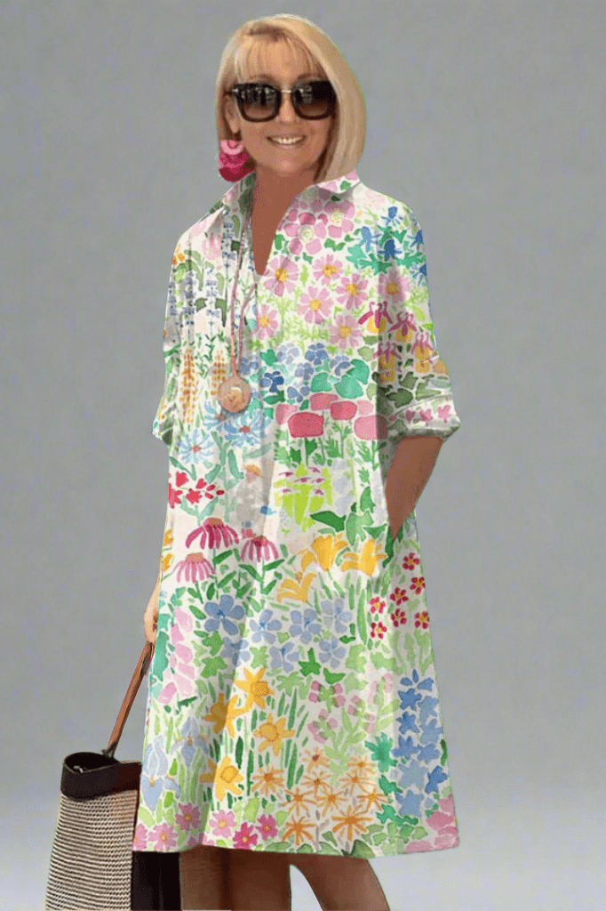 Paige | Robe midi insouciante et élégante femme