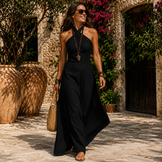 Camilla — Robe longue femme élégante