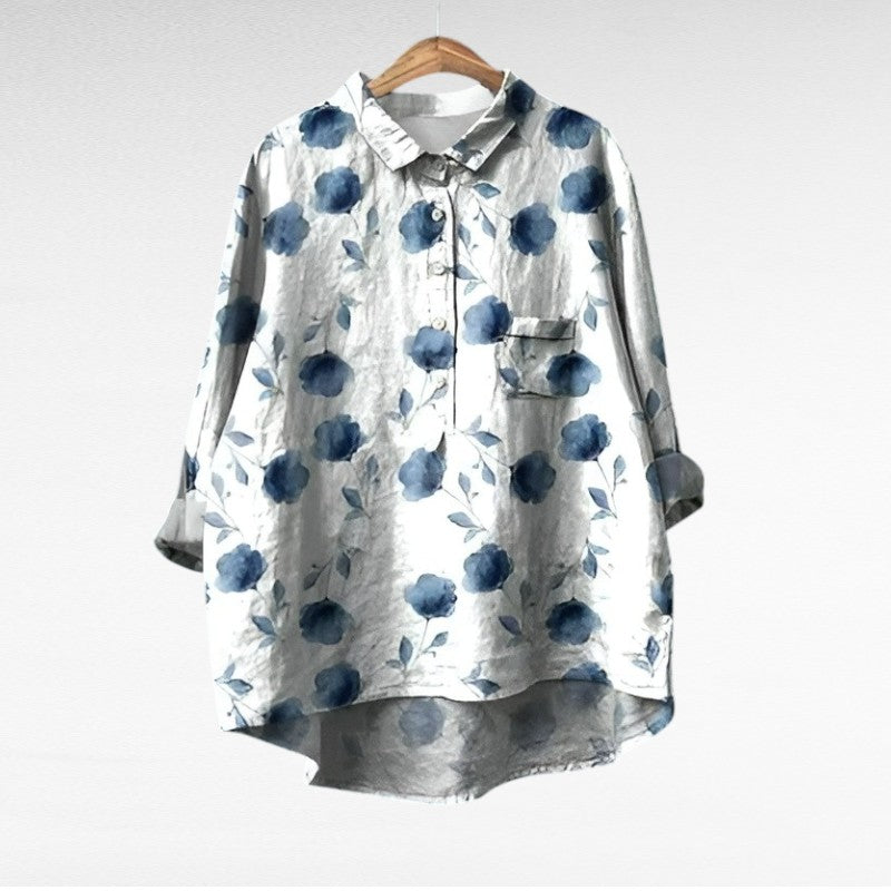 Solène | Blouse florale élégante femme