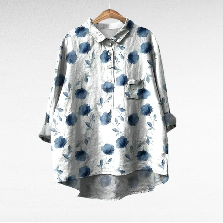 Solène | Blouse florale élégante femme