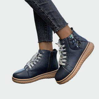 Clara | Bottines casual lacées femme
