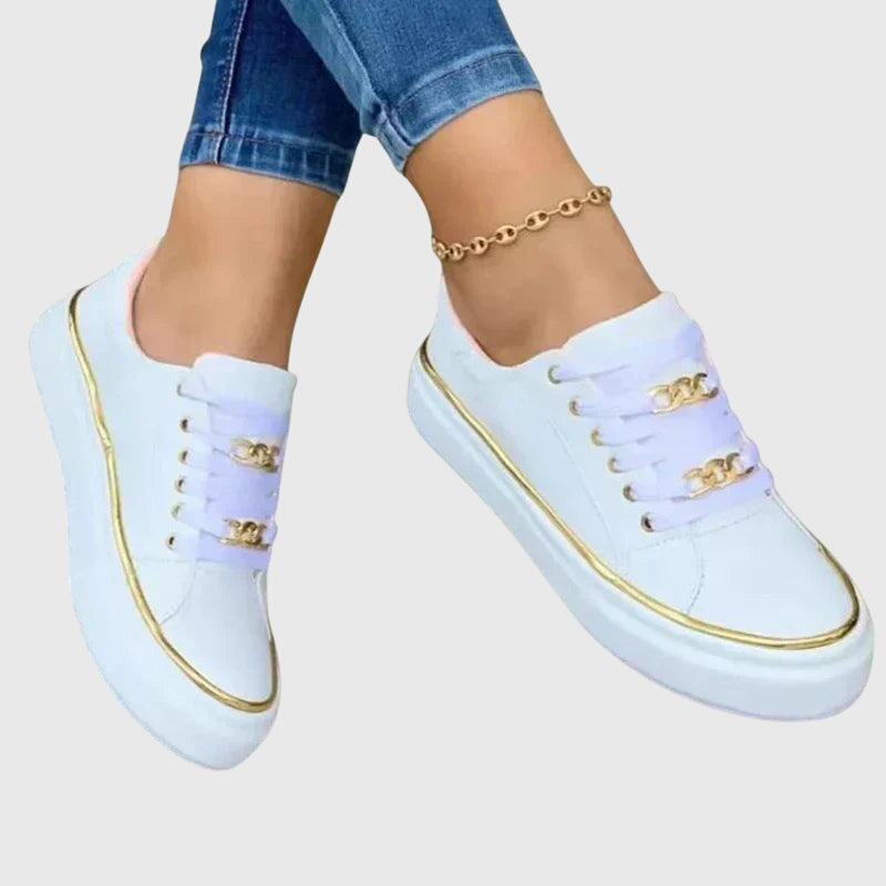 Amaya | Baskets chaîne luxe femme
