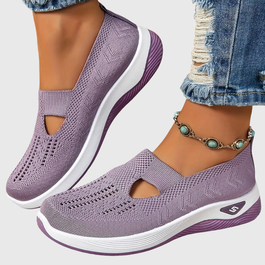 Véra | Baskets slip-on aérées femme