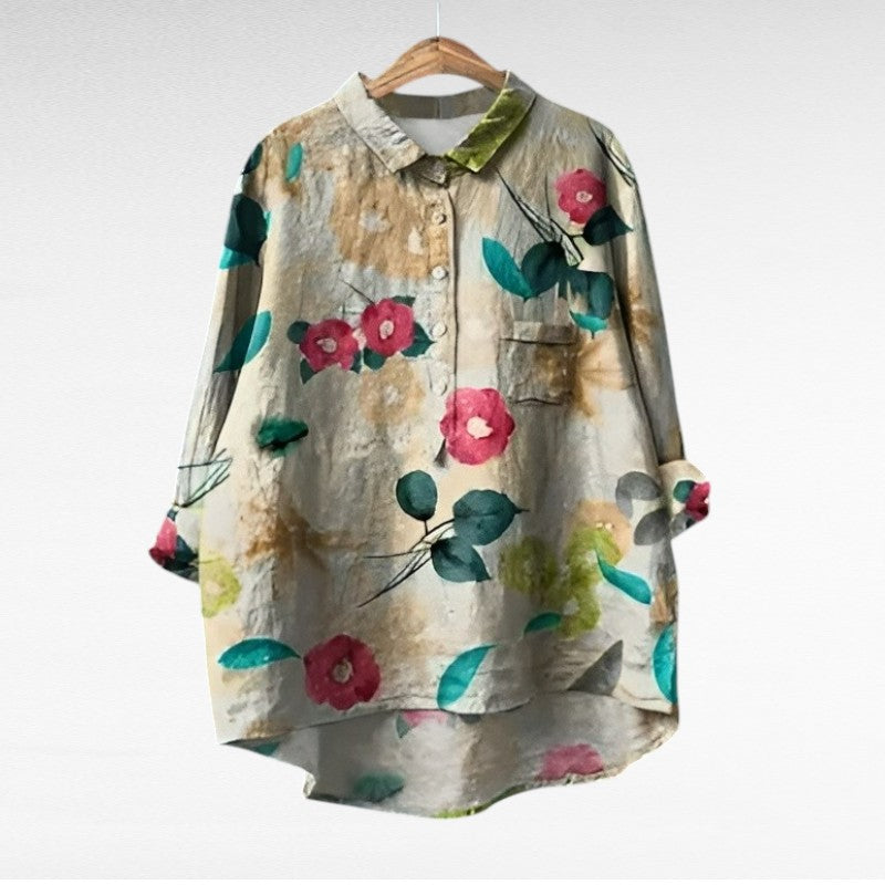 Solène | Blouse florale élégante femme