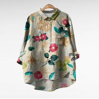Solène | Blouse florale élégante femme