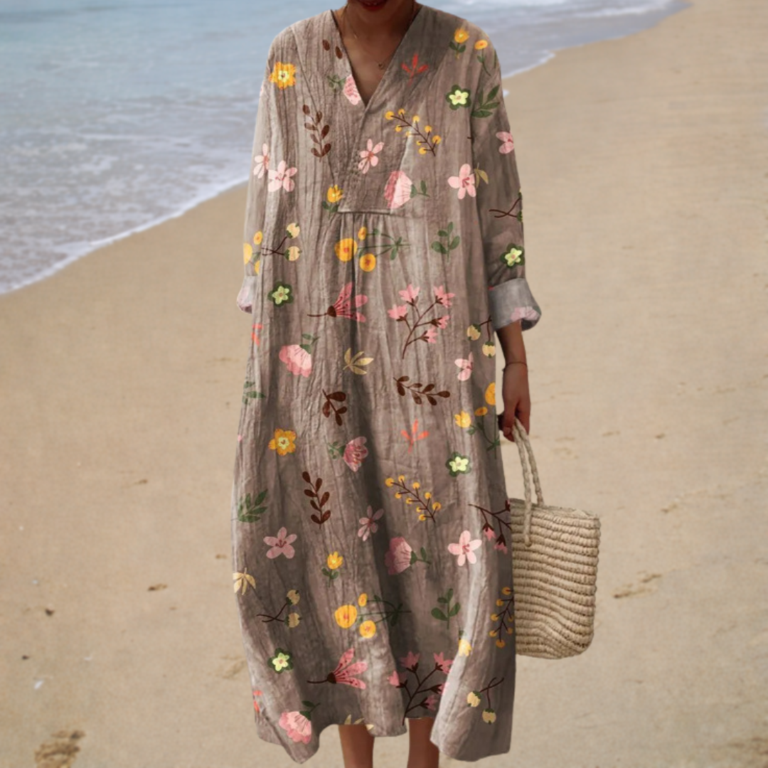 Cécile | Robe Longue Bohème Femme