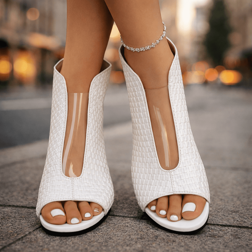 Sandales à talon sculptural femme Zoe