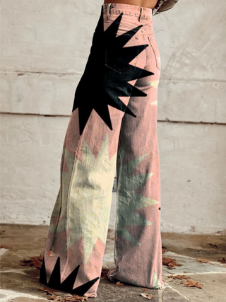 Lison | Pantalon graphique femme