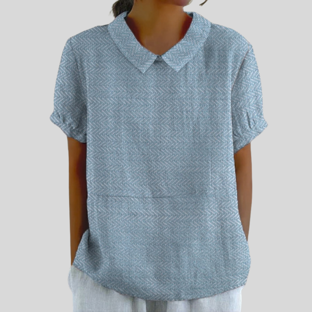 Mathilde | Blouse motif texturé femme