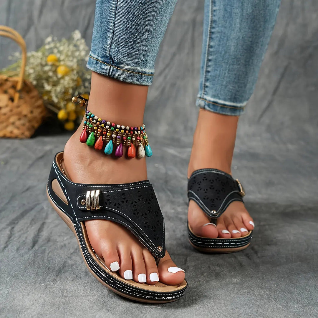 Joséphine | Sandales orthopédiques entredoigt femme