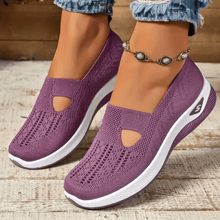 Nathalie | Baskets orthopédiques maille ouverte femme